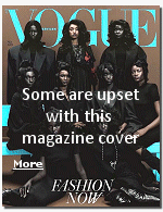 A magazine cover celebrating African beauty is being criticized for making Black women look "tragic." The February 2022 cover of British Vogue featuring nine Black models is coming under fire by critics on social media who say poor lighting, makeup and styling make the women appear unnatural.
